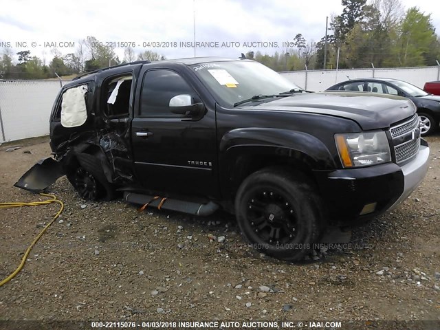 1GNFK13048R204997 - 2008 CHEVROLET TAHOE K1500 BLACK photo 1