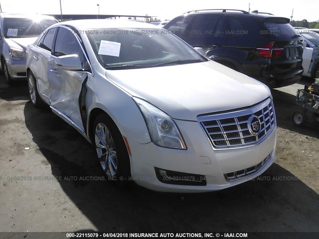 2G61M5S38E9146661 - 2014 CADILLAC XTS LUXURY COLLECTION WHITE photo 1