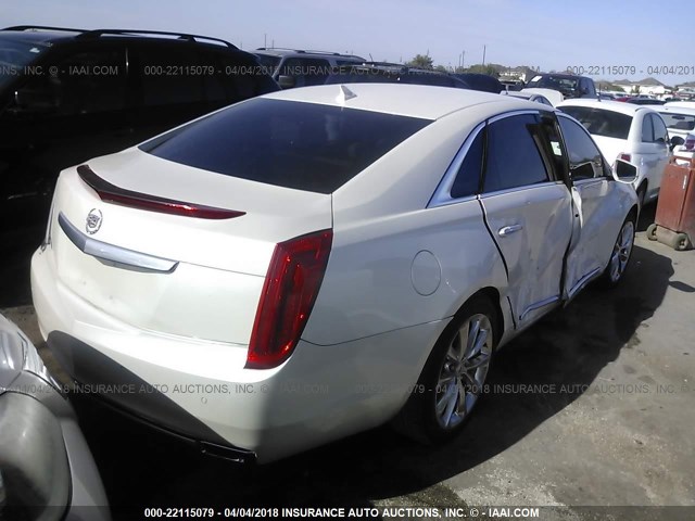 2G61M5S38E9146661 - 2014 CADILLAC XTS LUXURY COLLECTION WHITE photo 4