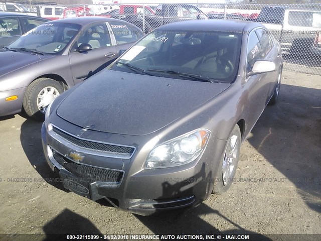 1G1ZC5E05AF215482 - 2010 CHEVROLET MALIBU 1LT 锡色 照片 2