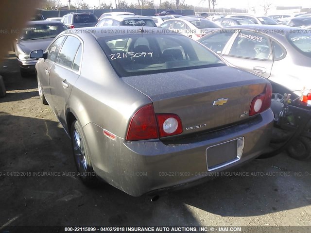 1G1ZC5E05AF215482 - 2010 CHEVROLET MALIBU 1LT 锡色 照片 3