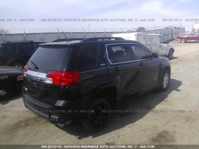 2GKFLRE35E6362840 - 2014 GMC TERRAIN SLE BLACK photo 4