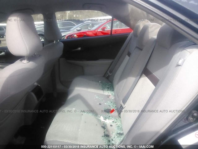 4T4BF1FK6ER340244 - 2014 TOYOTA CAMRY L/SE/LE/XLE შავი ფოტო 8