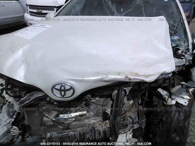 4T3ZA3BB8BU043844 - 2011 TOYOTA VENZA WHITE photo 10