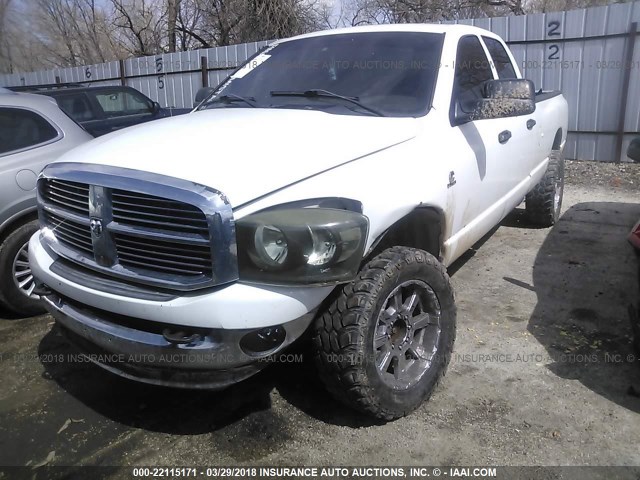 3D7KS28C96G188444 - 2006 DODGE RAM 2500 ST/SLT/LARAMIE WHITE photo 2