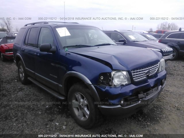 1FMDU73K04ZA23111 - 2004 FORD EXPLORER XLT/XLT SPORT/NBX BLUE photo 1