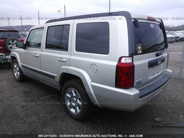 1J8HG48K87C658615 - 2007 JEEP COMMANDER ყავისფერი ფოტო 3