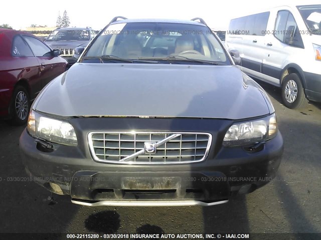 YV1SZ59H541143623 - 2004 VOLVO XC70 BROWN photo 6