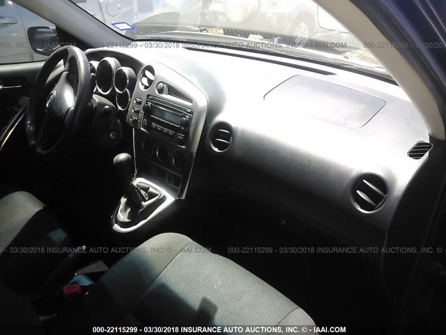 2T1KR32E76C584534 - 2006 TOYOTA COROLLA MATRIX XR BLACK photo 5