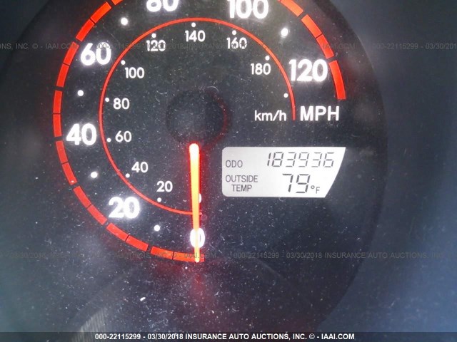 2T1KR32E76C584534 - 2006 TOYOTA COROLLA MATRIX XR BLACK photo 7