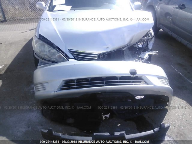 4T1BE30K35U092441 - 2005 TOYOTA CAMRY LE/XLE/SE 银色 照片 6