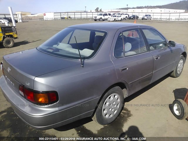 4T1BG12K7TU792004 - 1996 TOYOTA CAMRY DX/LE/XLE TAN photo 4