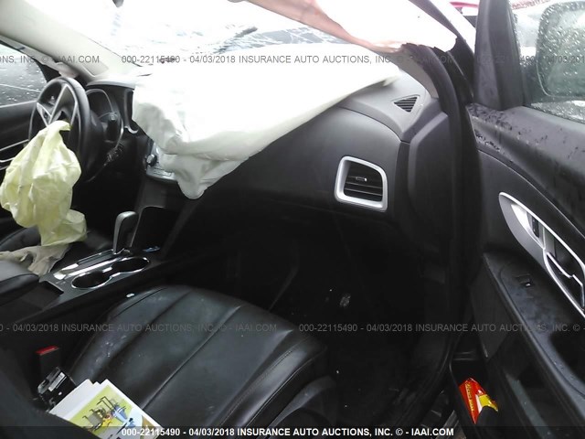 2GNFLGE54C6295816 - 2012 CHEVROLET EQUINOX LTZ BLACK photo 5