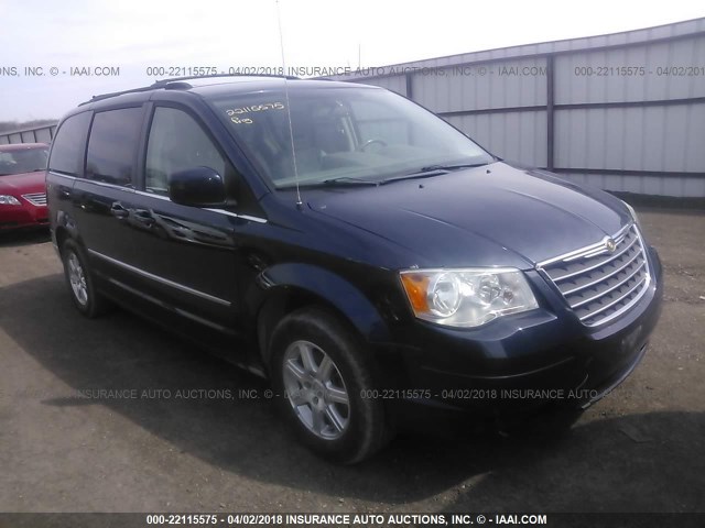 2A8HR54149R591034 - 2009 CHRYSLER TOWN & COUNTRY TOURING Navy photo 1