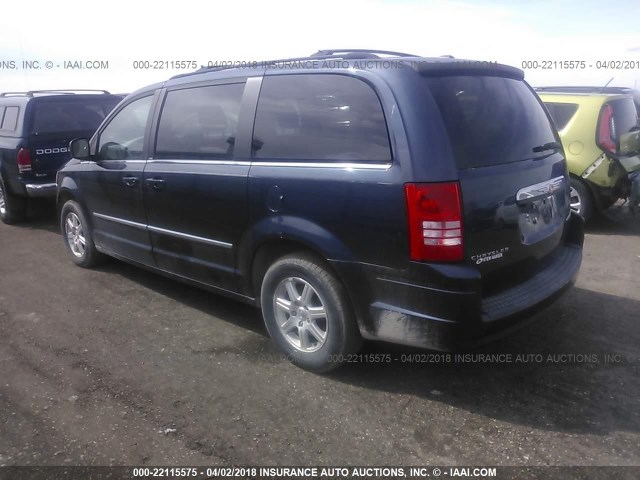 2A8HR54149R591034 - 2009 CHRYSLER TOWN & COUNTRY TOURING Navy photo 3