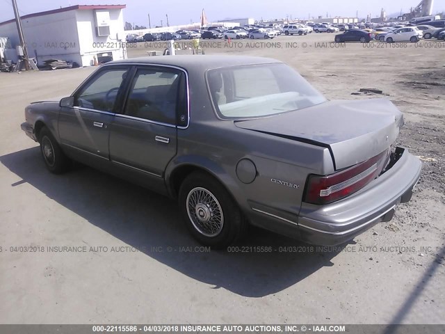 1G4AG55M8T6425679 - 1996 BUICK CENTURY SPECIAL/CUSTOM/LIMITED GRAY photo 3