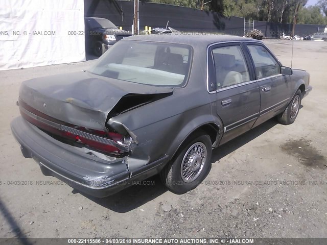 1G4AG55M8T6425679 - 1996 BUICK CENTURY SPECIAL/CUSTOM/LIMITED GRAY photo 4