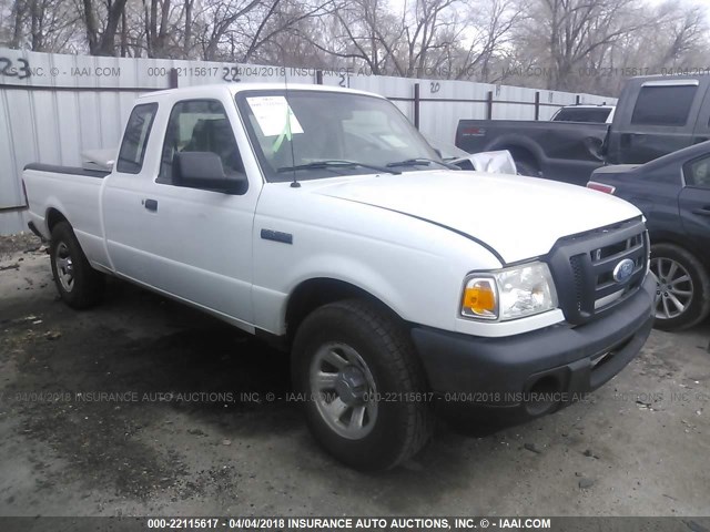 1FTYR14E08PA94808 - 2008 FORD RANGER SUPER CAB WHITE photo 1