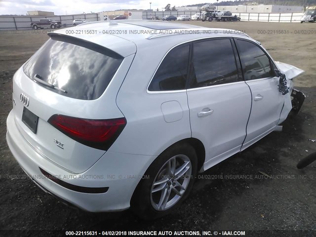 WA1DGAFP5FA033502 - 2015 AUDI Q5 PREMIUM PLUS WHITE photo 4