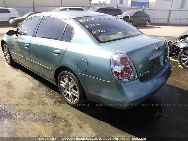 1N4AL11D83C197351 - 2003 NISSAN ALTIMA S/SL GREEN photo 3