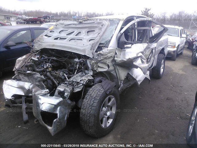 1N6BA07B87N243093 - 2007 NISSAN TITAN XE/SE/LE SILVER photo 2