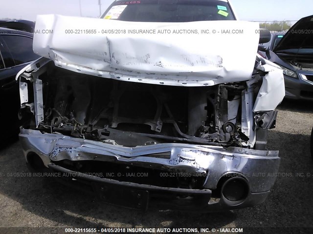 1GTN1TEX0BZ411472 - 2011 GMC SIERRA C1500 WHITE photo 6