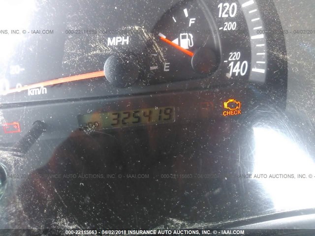 4T1BE32K53U172124 - 2003 TOYOTA CAMRY LE/XLE/SE BLUE photo 7