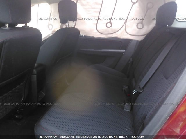 2GKALMEK7D6250575 - 2013 GMC TERRAIN SLE RED photo 8