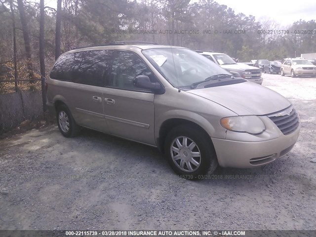 2C4GP54L45R491259 - 2005 CHRYSLER TOWN & COUNTRY TOURING GOLD photo 1