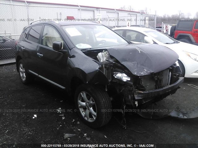 JN8AS5MV9BW689882 - 2011 NISSAN ROGUE S/SV/KROM BLACK photo 1