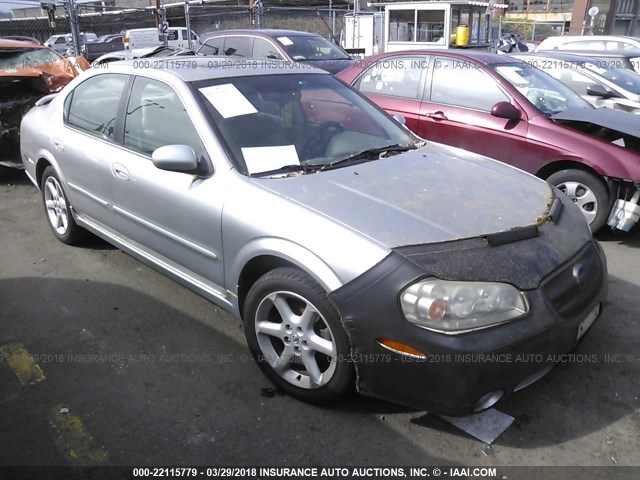 JN1DA31D43T516482 - 2003 NISSAN MAXIMA GLE/GXE/SE SILVER photo 1