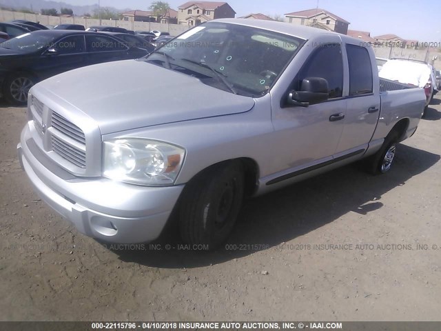 3D7KR28C07G710603 - 2007 DODGE RAM 2500 ST/SLT ვერცხლისფერი ფოტო 2