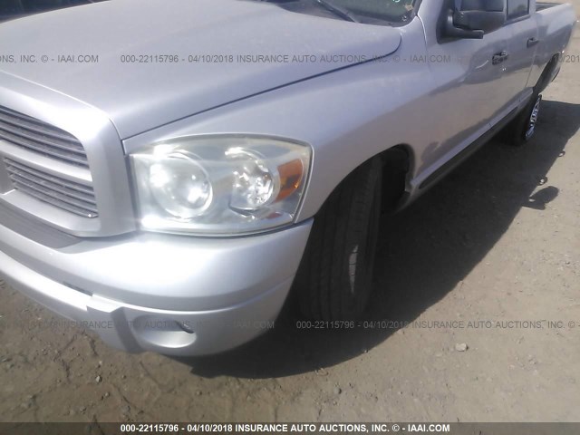 3D7KR28C07G710603 - 2007 DODGE RAM 2500 ST/SLT ვერცხლისფერი ფოტო 6