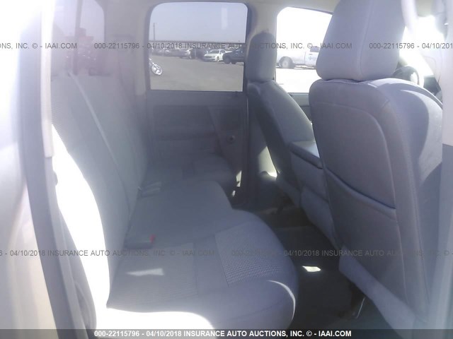 3D7KR28C07G710603 - 2007 DODGE RAM 2500 ST/SLT ვერცხლისფერი ფოტო 8