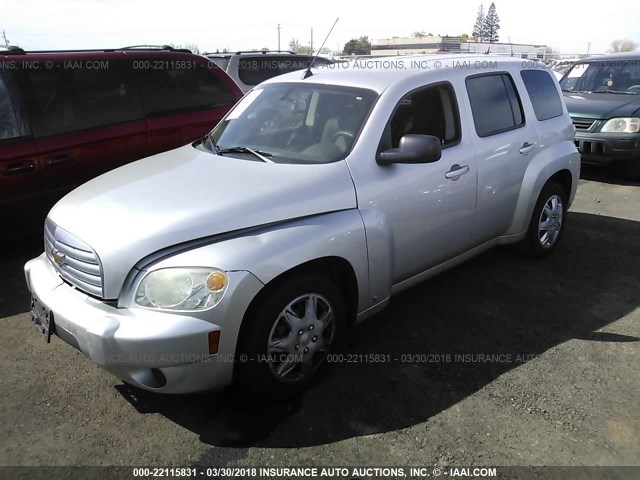 3GNCA13B49S586793 - 2009 CHEVROLET HHR LS ვერცხლისფერი ფოტო 2