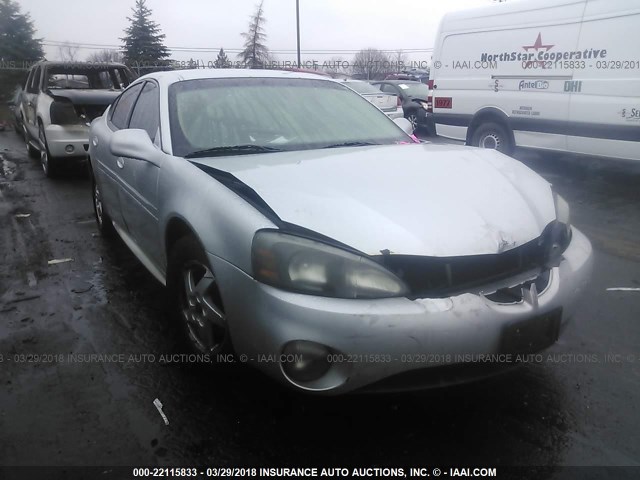 2G2WP522741316818 - 2004 PONTIAC GRAND PRIX GT SILVER photo 1