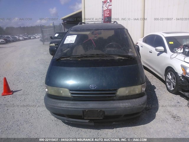 JT3GK13M7T1220980 - 1996 TOYOTA PREVIA LE GREEN photo 6