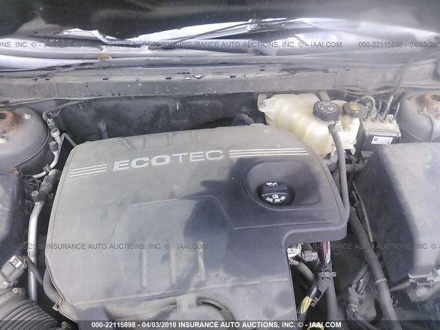 1G2ZG57B894207625 - 2009 PONTIAC G6 GRAY photo 10