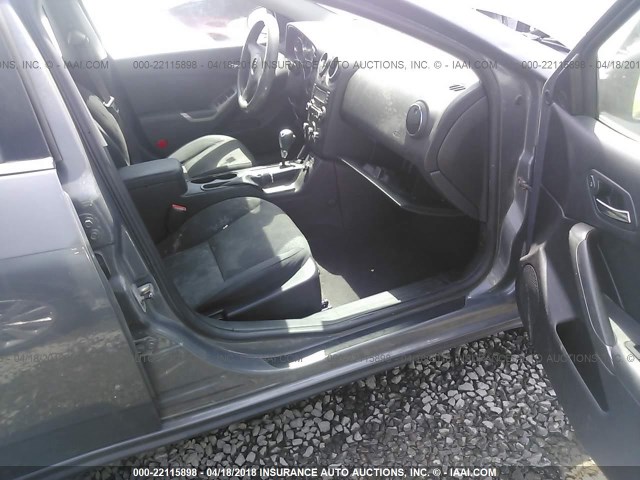 1G2ZG57B894207625 - 2009 PONTIAC G6 GRAY photo 5