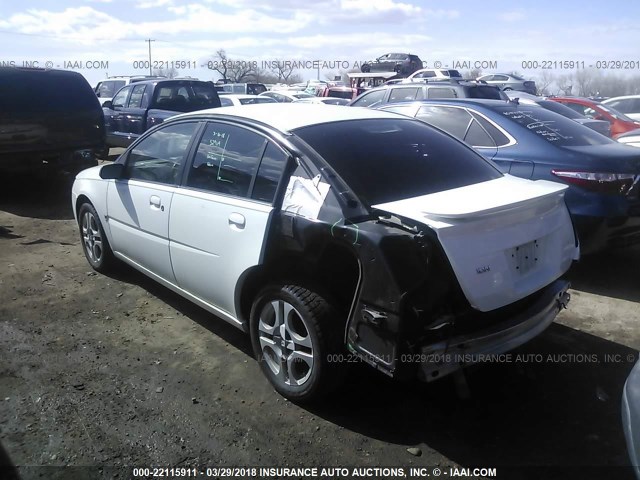 1G8AL52F23Z106535 - 2003 SATURN ION LEVEL 3 WHITE photo 3