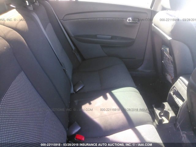 1G1ZH57B39F192098 - 2009 CHEVROLET MALIBU 1LT BLACK photo 8