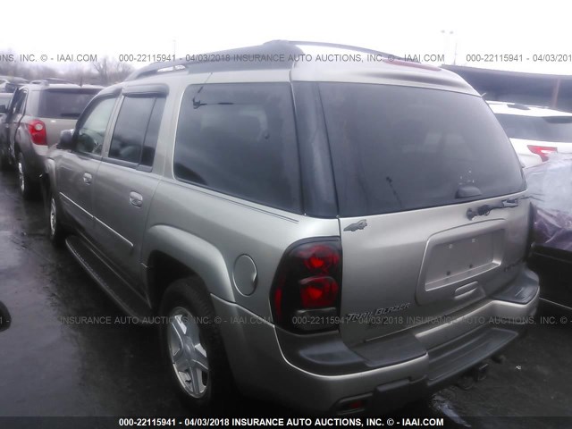 1GNET16S226103634 - 2002 CHEVROLET TRAILBLAZER EXT GRAY photo 3