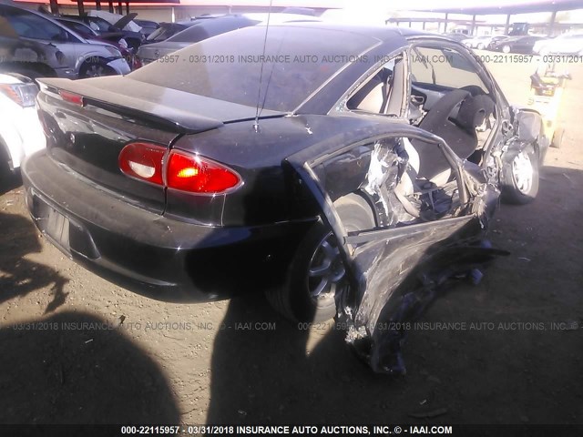 1G1JS124327168853 - 2002 CHEVROLET CAVALIER LS 黑色 照片 4