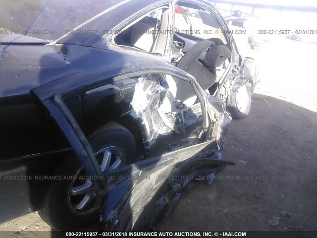 1G1JS124327168853 - 2002 CHEVROLET CAVALIER LS 黑色 照片 6