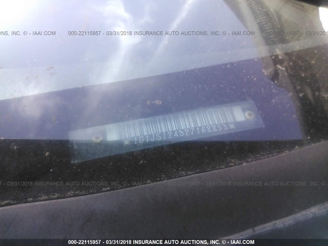 1G1JS124327168853 - 2002 CHEVROLET CAVALIER LS 黑色 照片 9