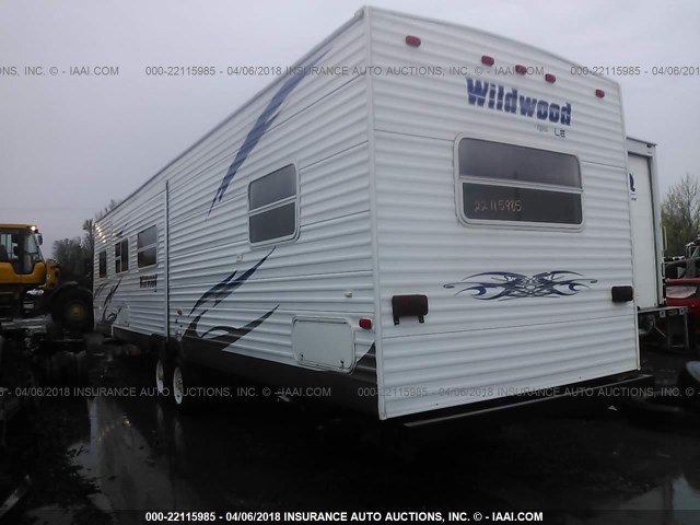 4X4TWDN229A243176 - 2009 FOREST RIVER CAMPER  白色 照片 3