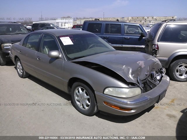 1G4CW54K614179591 - 2001 BUICK PARK AVENUE  Champagne photo 1