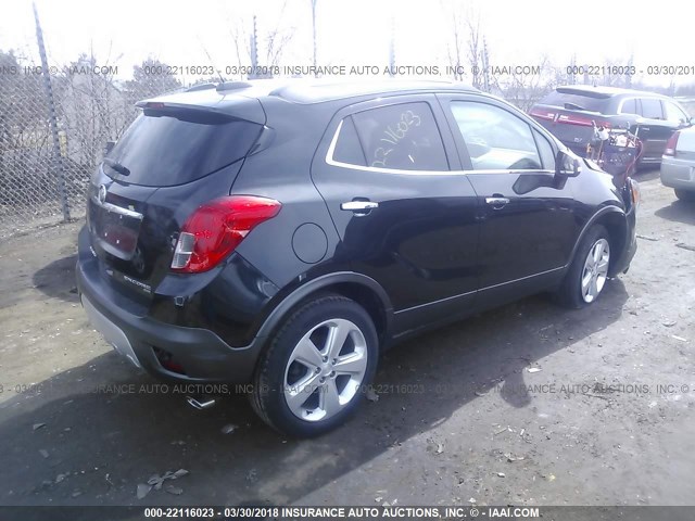 KL4CJFSB7FB218472 - 2015 BUICK ENCORE CONVENIENCE 黑色 照片 4