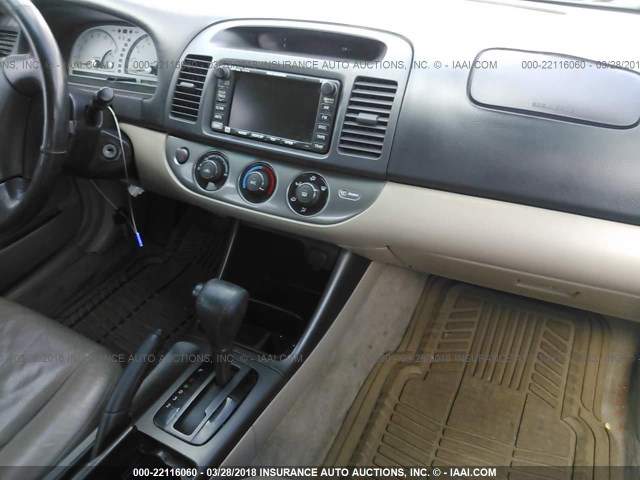 4T1BF30K03U057351 - 2003 TOYOTA CAMRY LE/XLE/SE წითელი ფოტო 5