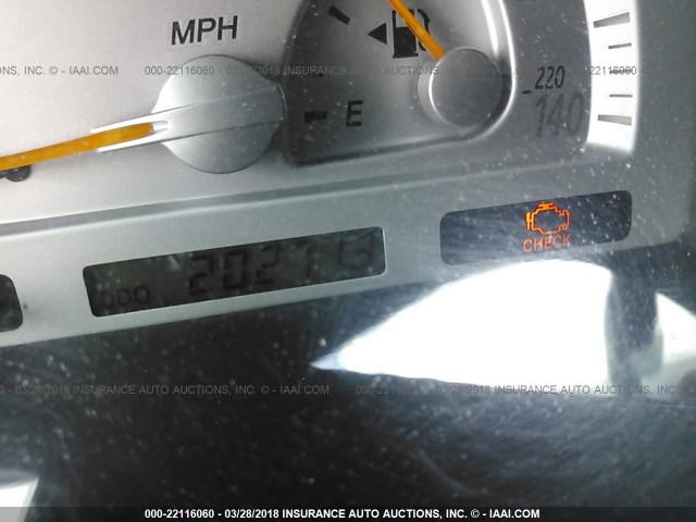 4T1BF30K03U057351 - 2003 TOYOTA CAMRY LE/XLE/SE წითელი ფოტო 7